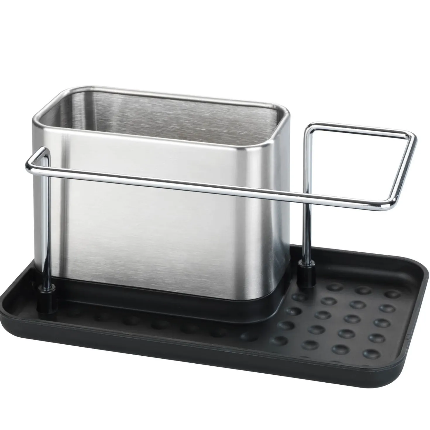 WENKO Spülorganizer Edelstahl Mod. Orio, Spülbecken-Caddy, rostfrei