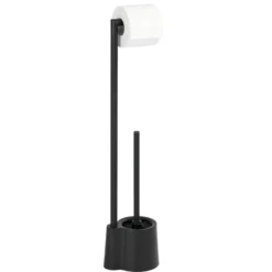 WENKO Stand WC-Garnitur Avola aus rostfreiem Edelstahl