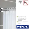 WENKO Teleskop-Duschstange "Luz" 70 - 115 cm aus Edelstahl