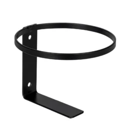 WENKO Turbo-Loc® WC-Garnitur Mod. Carpino Schwarz, Befestigen ohne Bohren