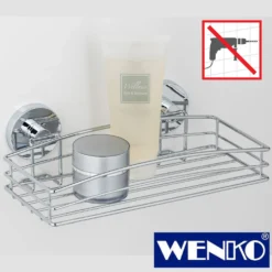WENKO Vacuum-Loc® Wandablage, Befestigen ohne bohren