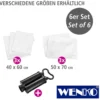 WENKO Vakuum Beutel Reise-Set 6-teilig, mit Pumpe