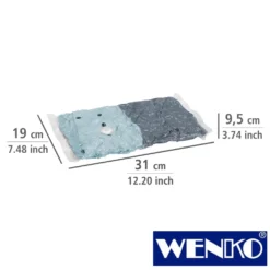 WENKO Vakuum Beutel Reise-Set 6-teilig, mit Pumpe