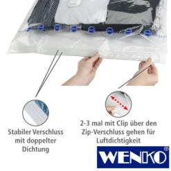 WENKO Vakuum Beutel Set 6-teilig