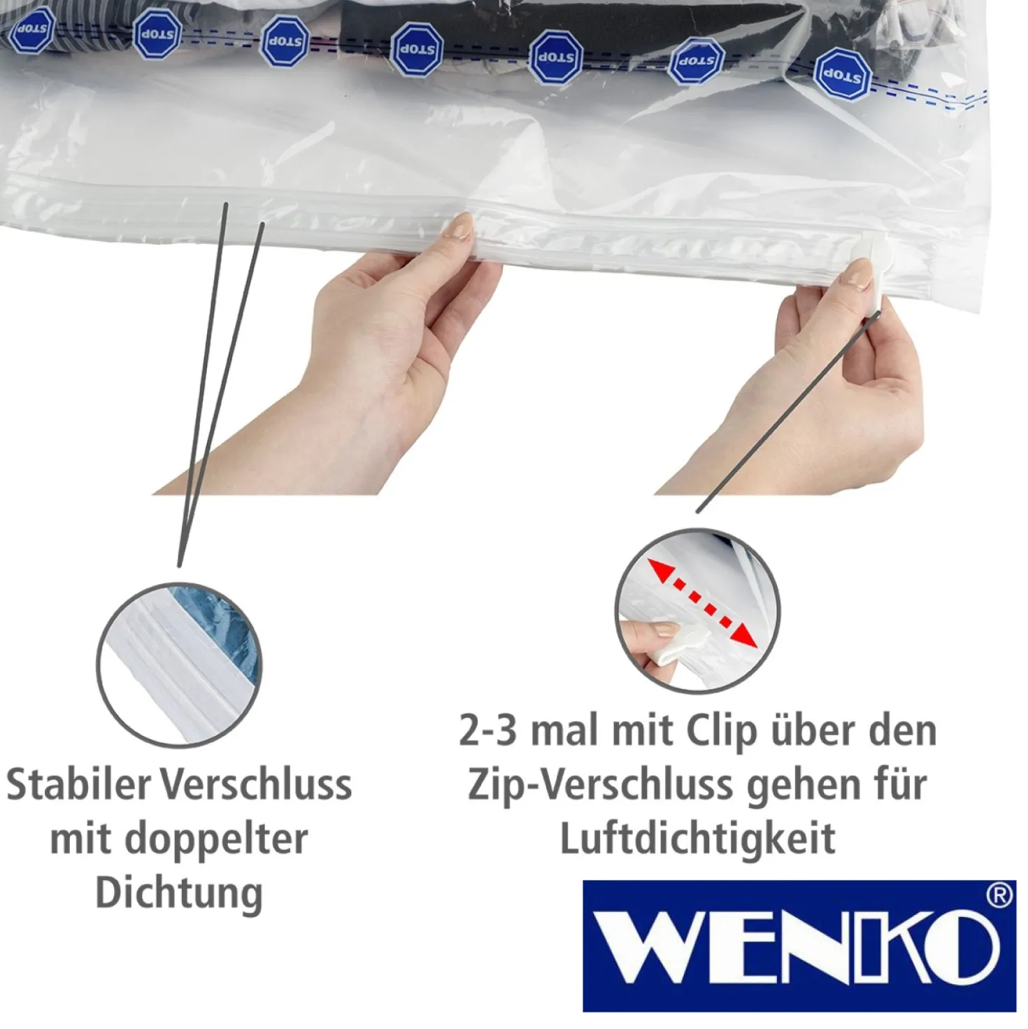 WENKO Vakuum Soft Unterbett-Box