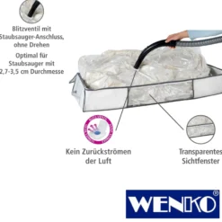 WENKO Vakuum Soft Unterbett-Box