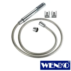 WENKO Waschbeckenbrause mit Duo Haken