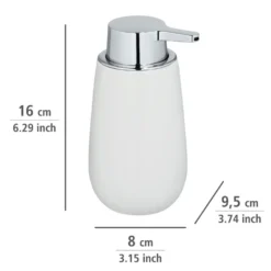 WENKO Waschtisch-Set "Badi" Weiß, 2-tlg.