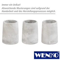 WENKO WC-Garnitur Villena, WC-Bürstenhalter