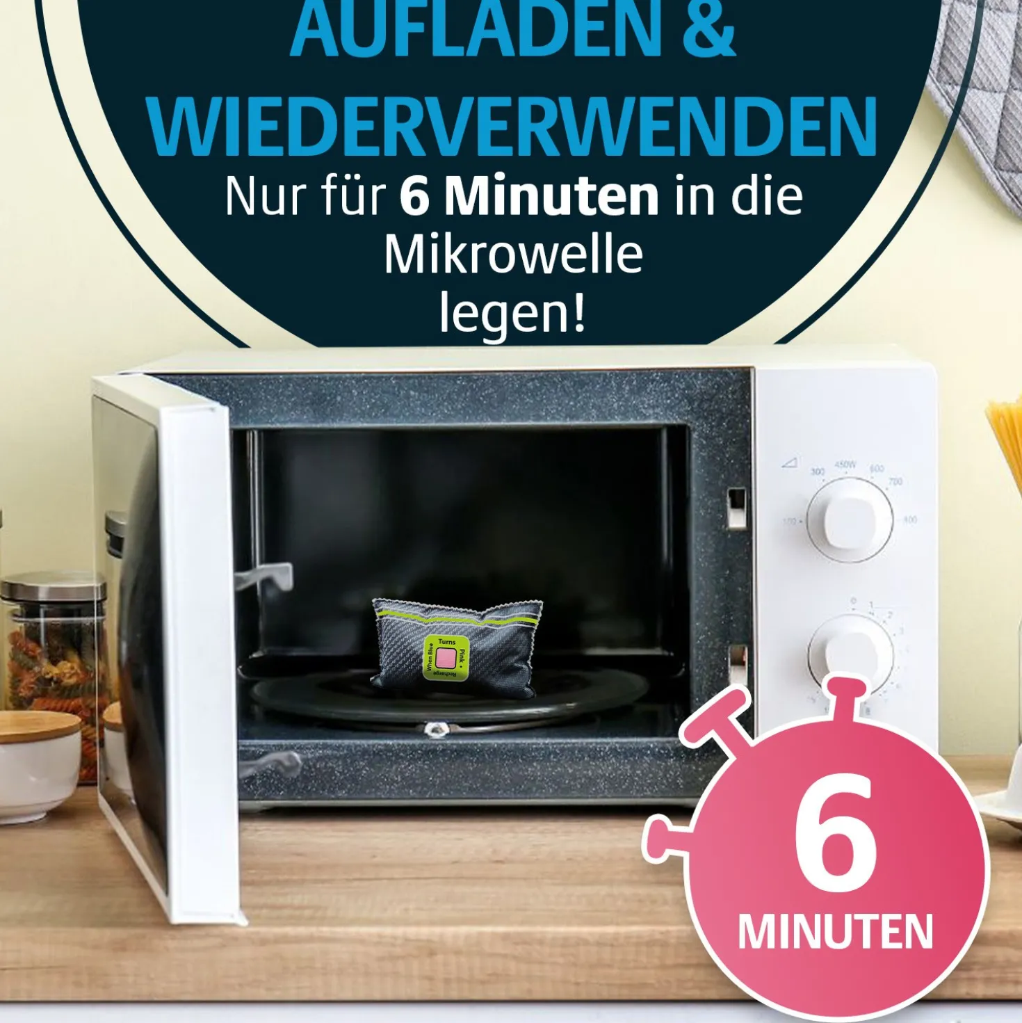 Wiederverwendbarer Auto-Entfeuchter mit Sättigungsanzeige, Victor Tools