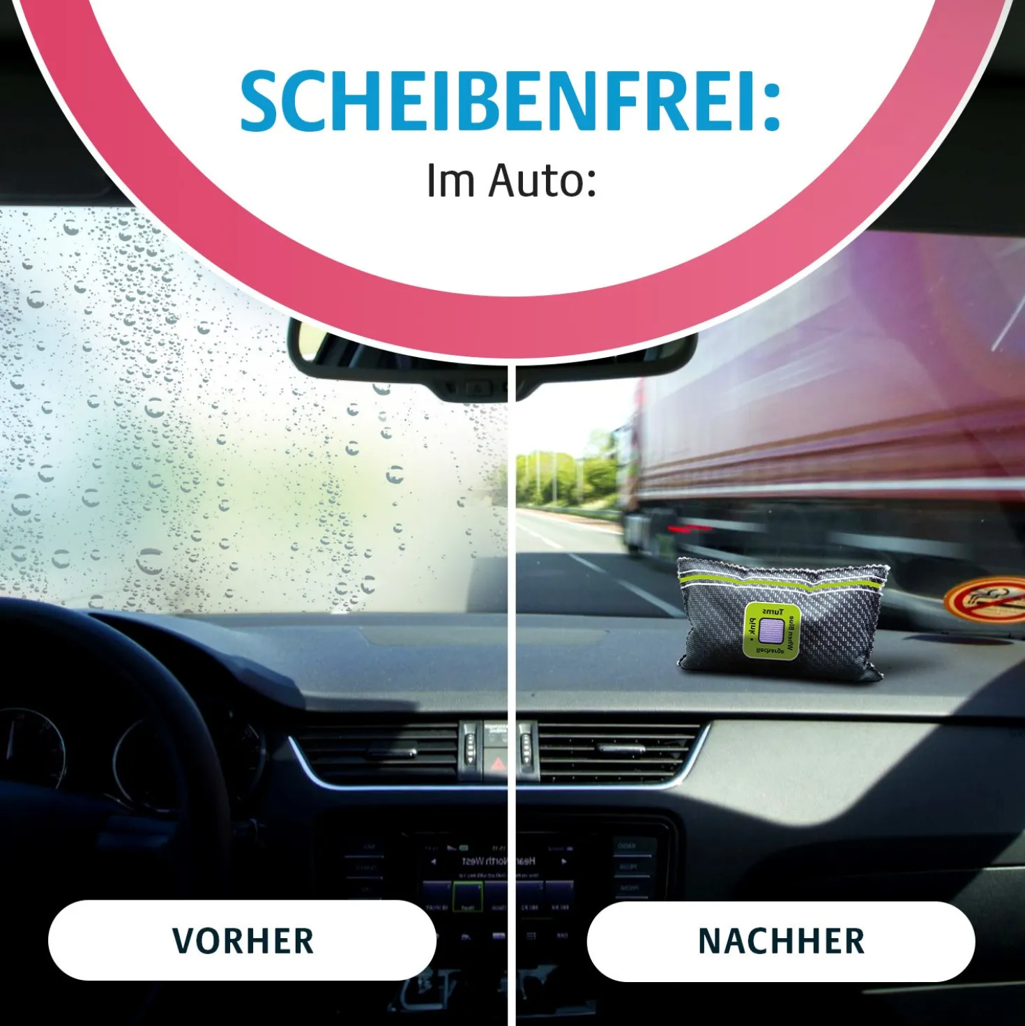 Wiederverwendbarer Auto-Entfeuchter mit Sättigungsanzeige, Victor Tools