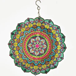 Windspiel "Mandala" aus Edelstahl Gainsborough