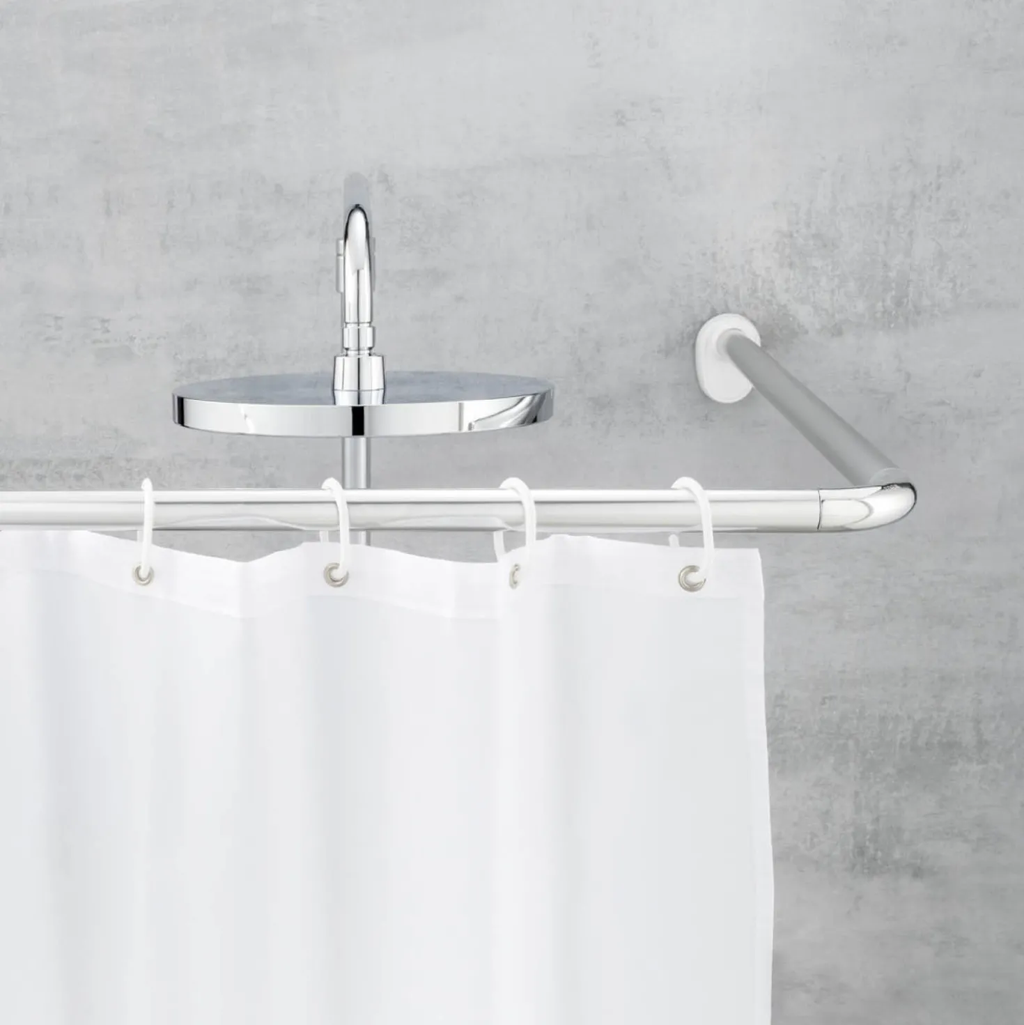 Winkelstange Universal extra stark Chrom WENKO