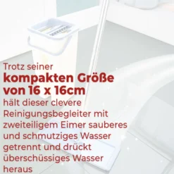 Wischmopp-Set mit Eimer