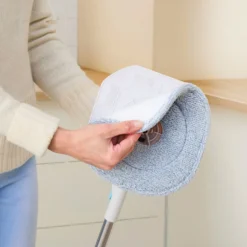 Wischmopp-System Spin-Mop mit Eimer und Frischwasser-System Clarsen