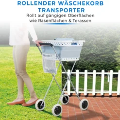 Wäschekorb-Trolley Clarsen