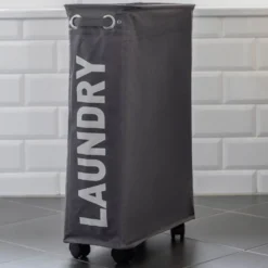 Wäschesammler Corno 43 l Grau WENKO