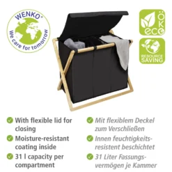 Wäschesammler Trio Ecori WENKO