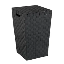 Wäschetruhe Adria Square Schwarz WENKO