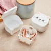 Zahnprothesen-Box "Katze" Java
