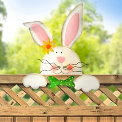 Zaundekoration Osterhase
