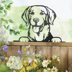Zaundekoration Silhouette Hund Gainsborough