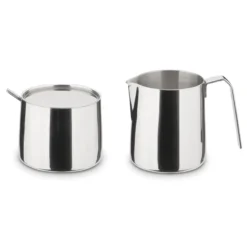 Zucker- & Sahneset 3-teilig Edelstahl WEIS