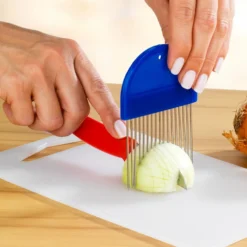 Zwiebelhalter blau